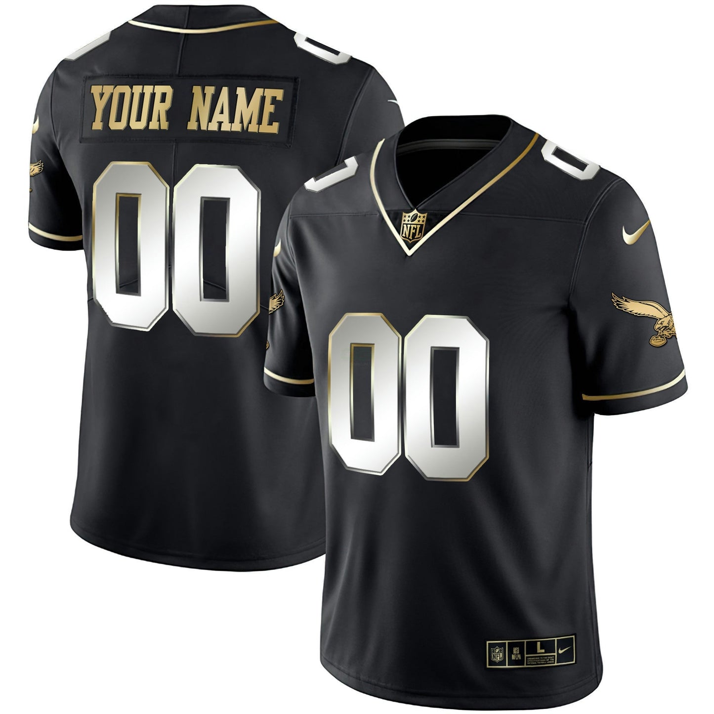 Camisa NFL Dourada & Kelly Vapor Jersey