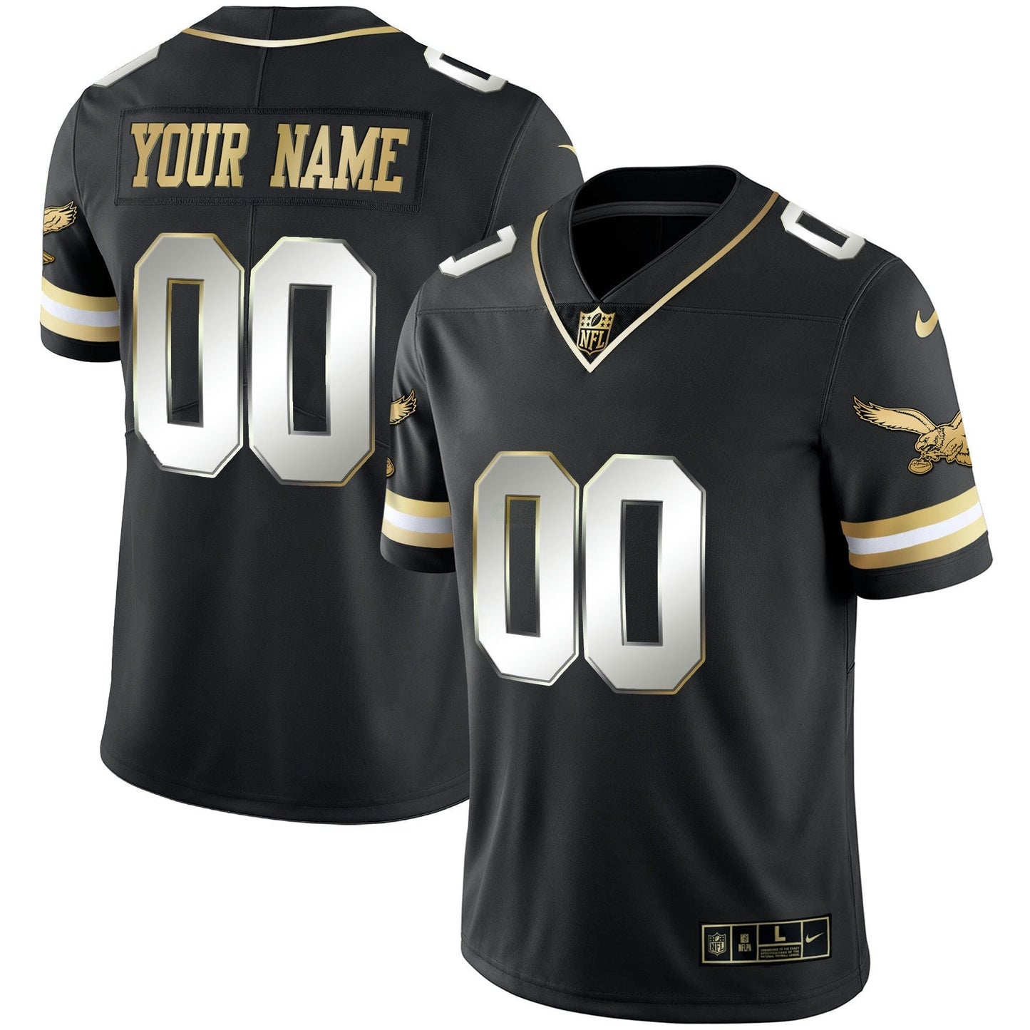 Camisa NFL Dourada & Kelly Vapor Throwback Jersey