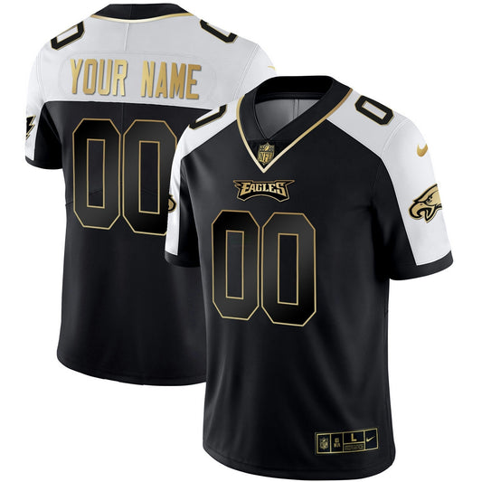 Camisa NFL Dourada & Split Custom Name and Number