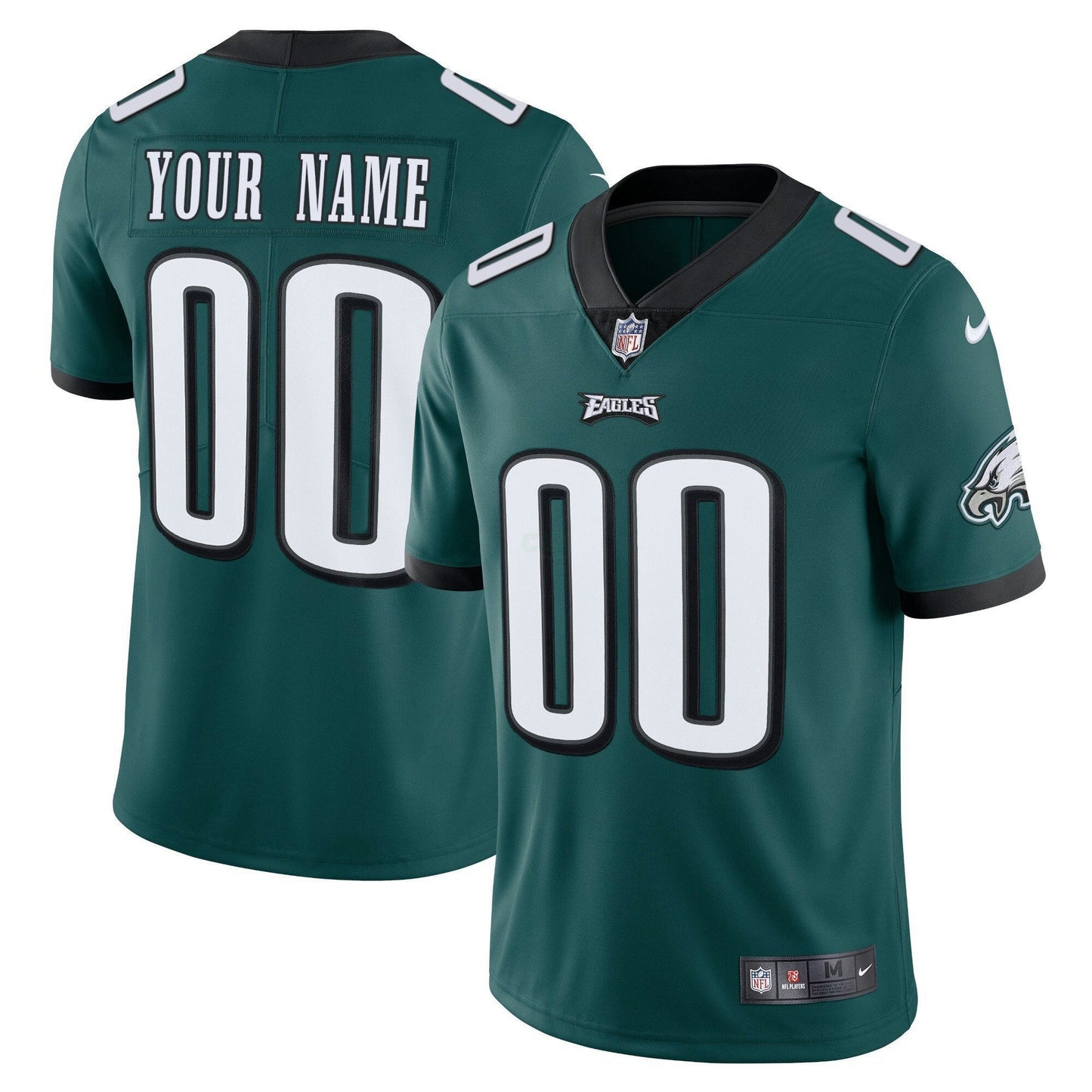 Camisa NFL Dourada & Split Custom Name and Number