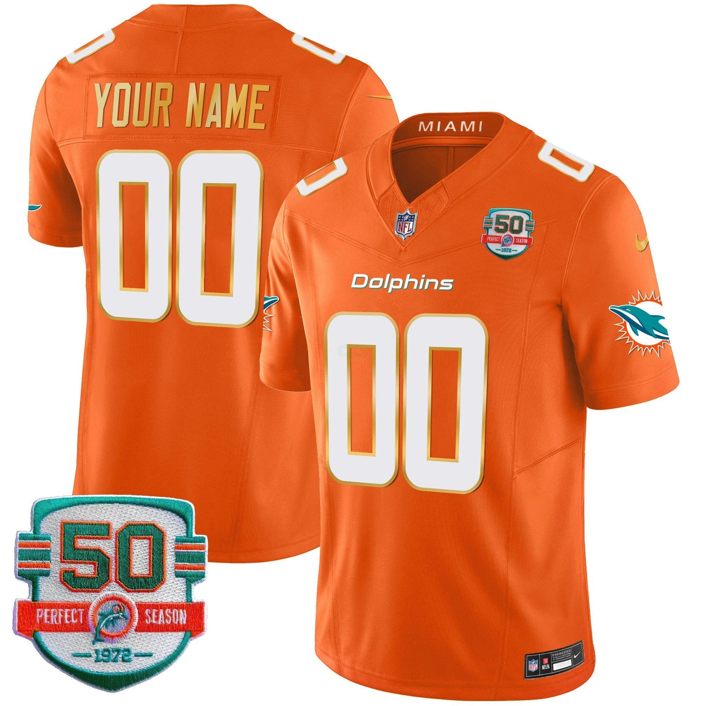 Camisa NFL Dourada Trim Vapor Limited Jersey