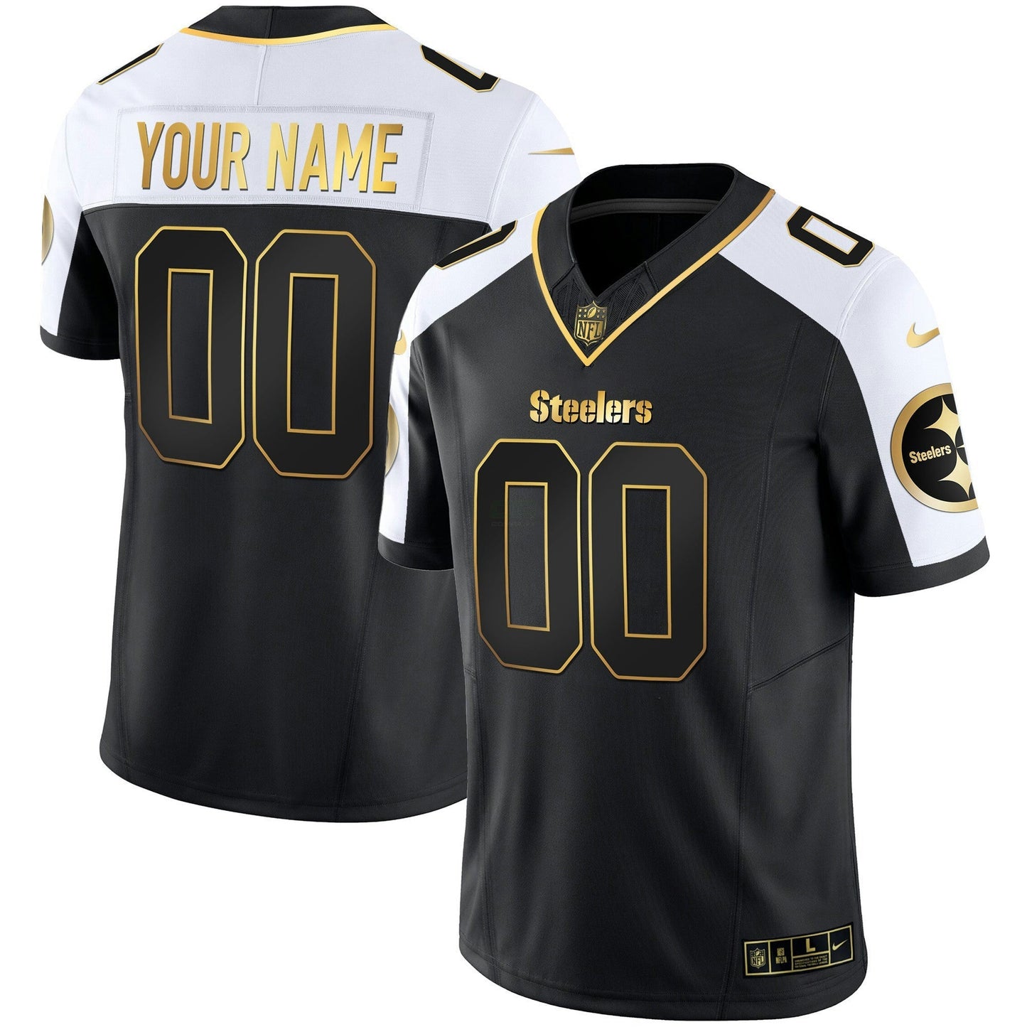 Camisa NFL Dourada Vapor Jersey V2