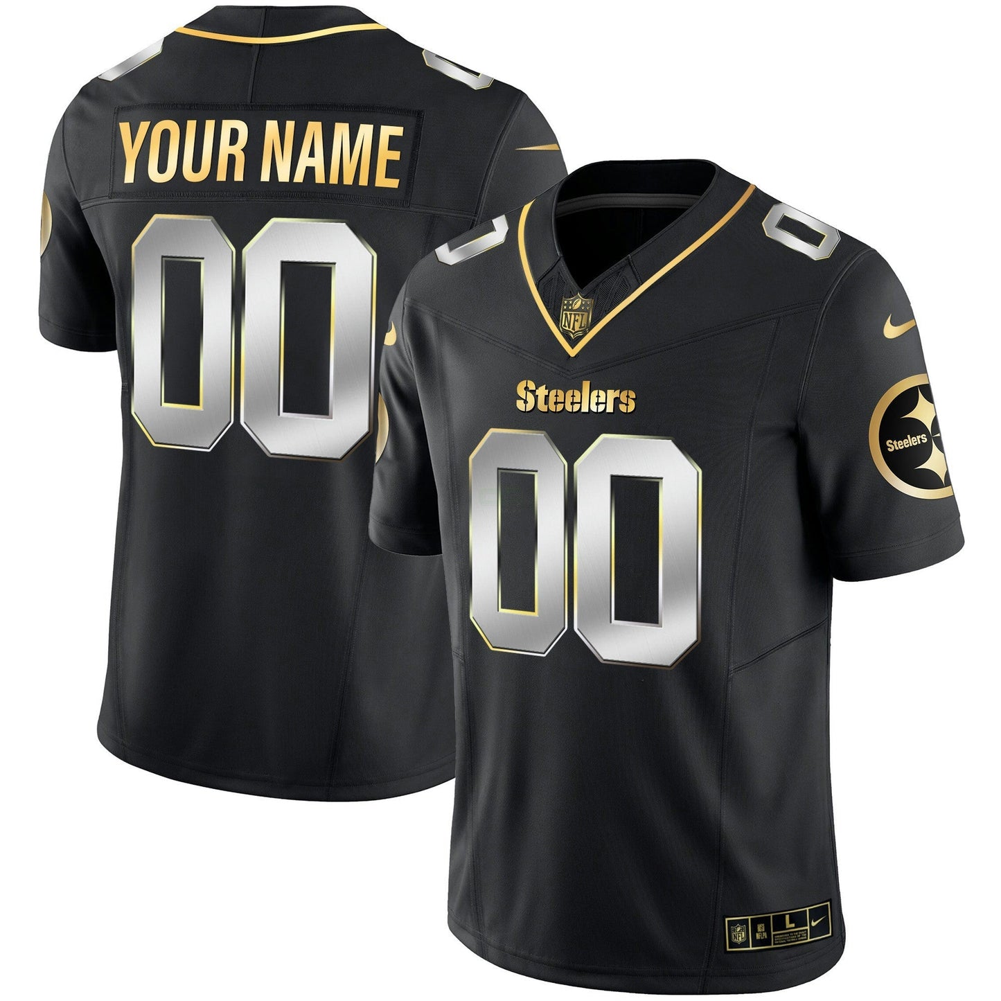Camisa NFL Dourada Vapor Jersey V2