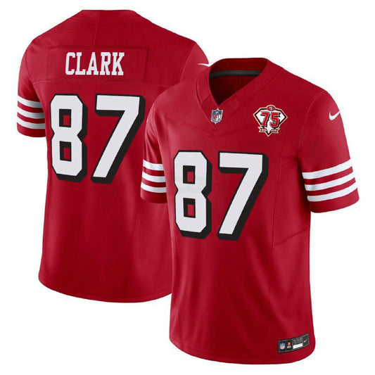 Camisa NFL Dwight Clark San Francisco Red Jersey