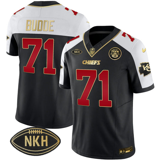 Camisa NFL Ed Budde Gold Vapor Jersey