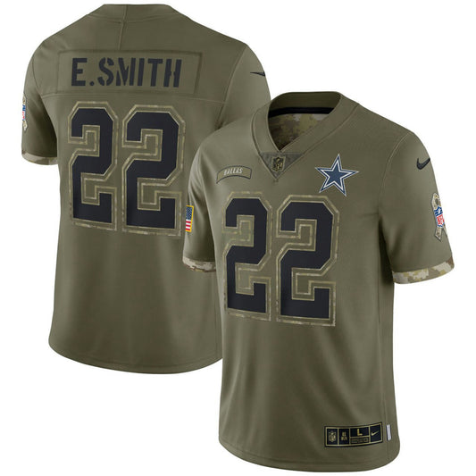 Camisa NFL Emmitt Smith Dallas Salute To Service Jersey - Salute To Service