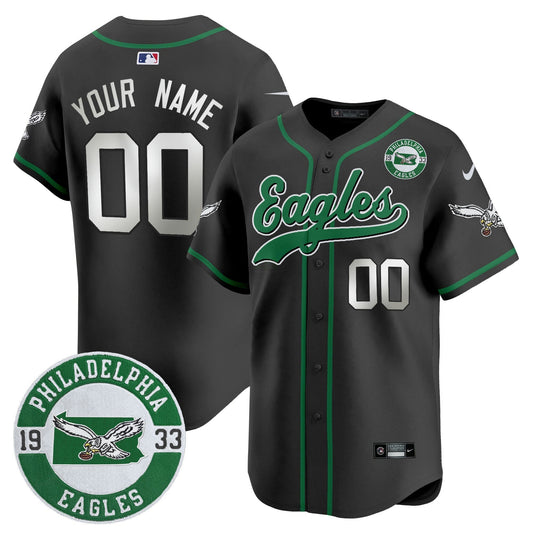 Camisa NFL Est. 1933 Patch Patch Kelly Green Vapor Jersey