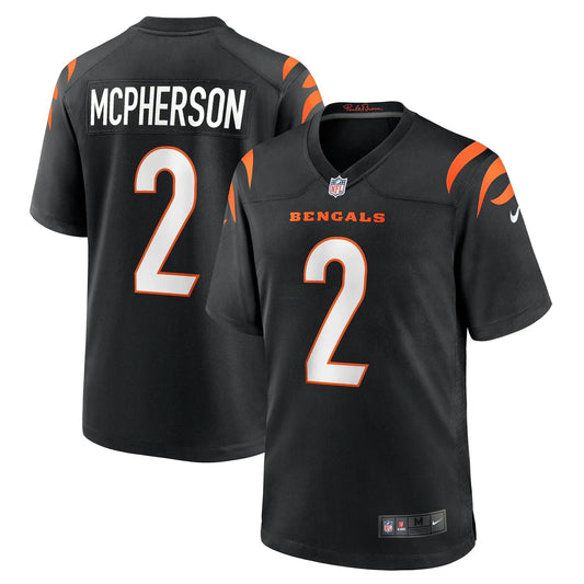Camisa NFL Evan McPherson Cincinnati Black Jersey - Evan McPherson
