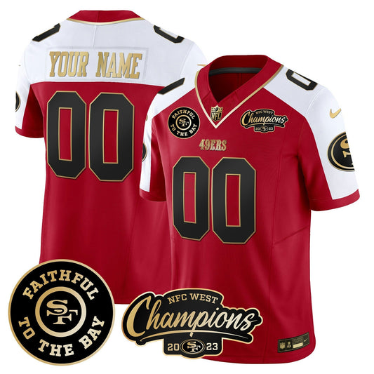 Camisa NFL Faithful & 2023 NFC West Champions Patch Vapor Jersey