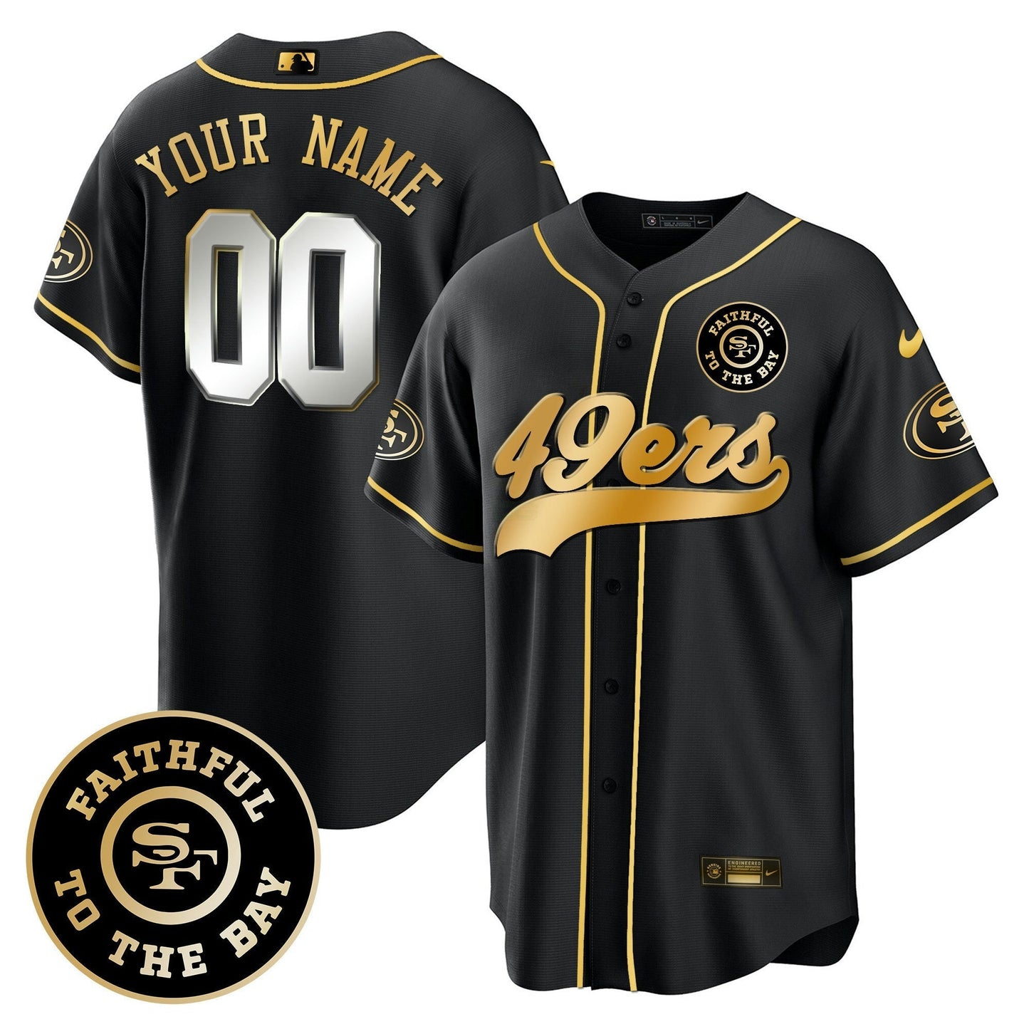 Camisa NFL Faithful To The Bay Patch Jersey