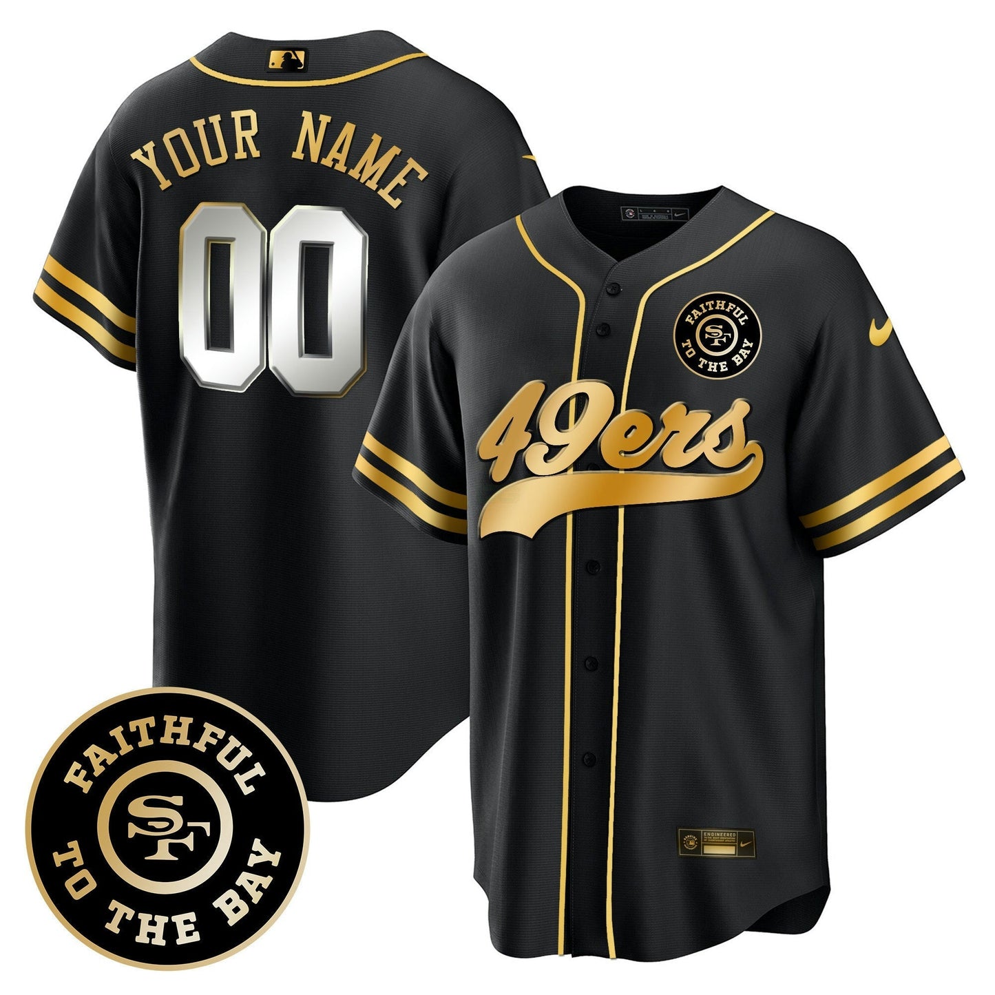 Camisa NFL Faithful To The Bay Patch Jersey V2