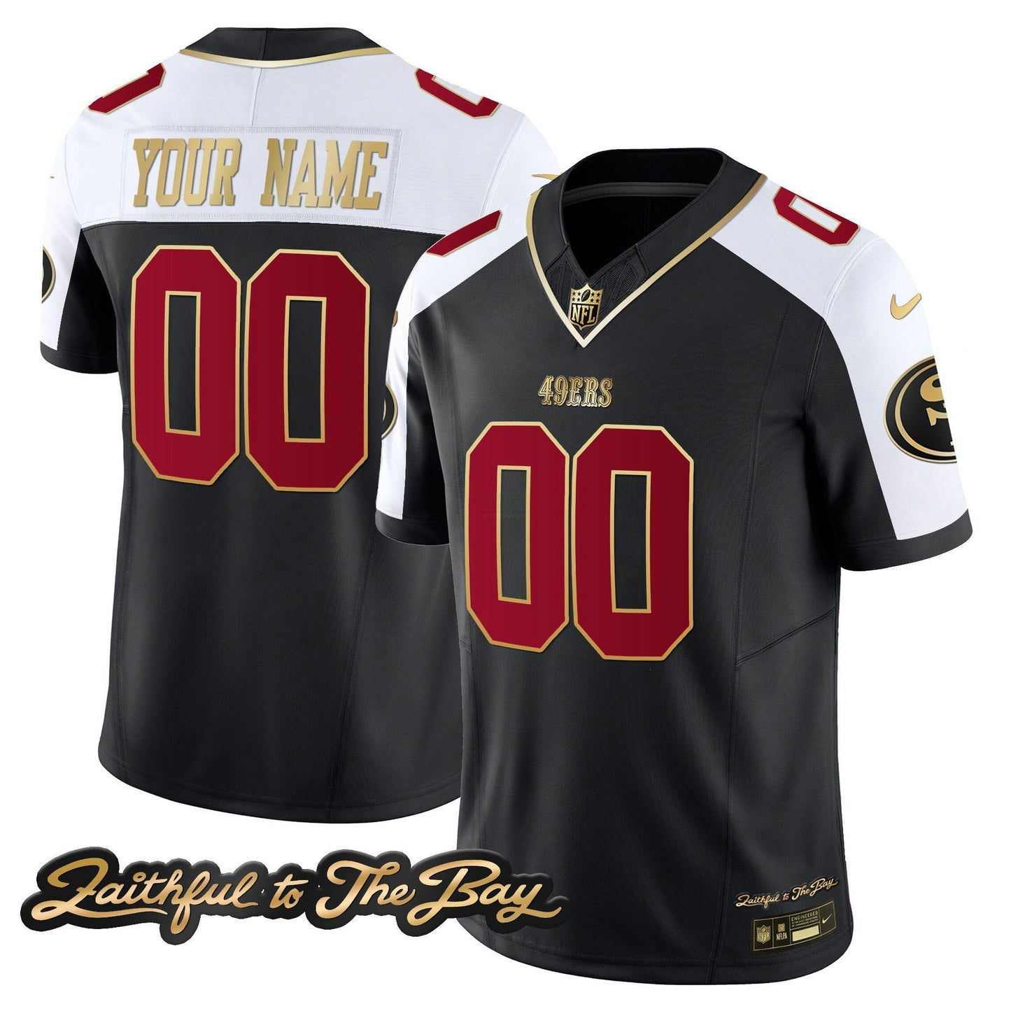 Camisa NFL Faithful To The Bay Patch Vapor Jersey V3