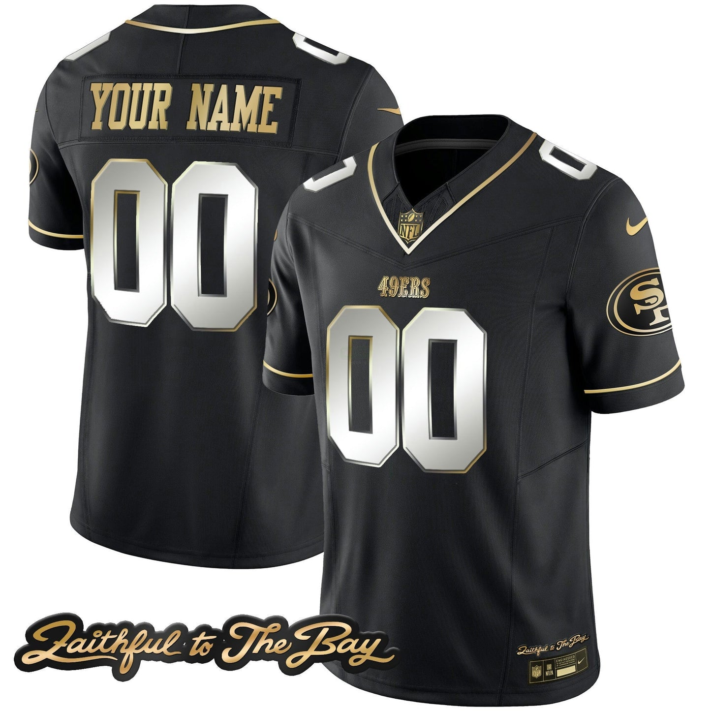 Camisa NFL Faithful To The Bay Patch Vapor Jersey V3