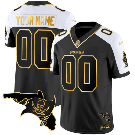 Camisa NFL Florida Patch Vapor Dourada Jersey