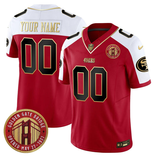 Camisa NFL Golden Gate Bridge Patch Vapor Limited Jersey
