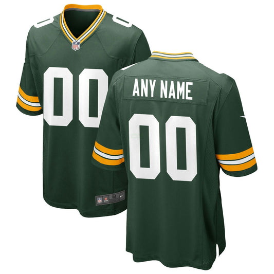 Camisa NFL Green Bay Custom Green Home Jersey - Verde