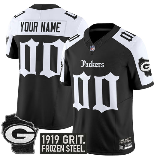 Camisa NFL Green Bay ‘Gothic Frozen Tundra Edition’ Vapor Limited Jersey