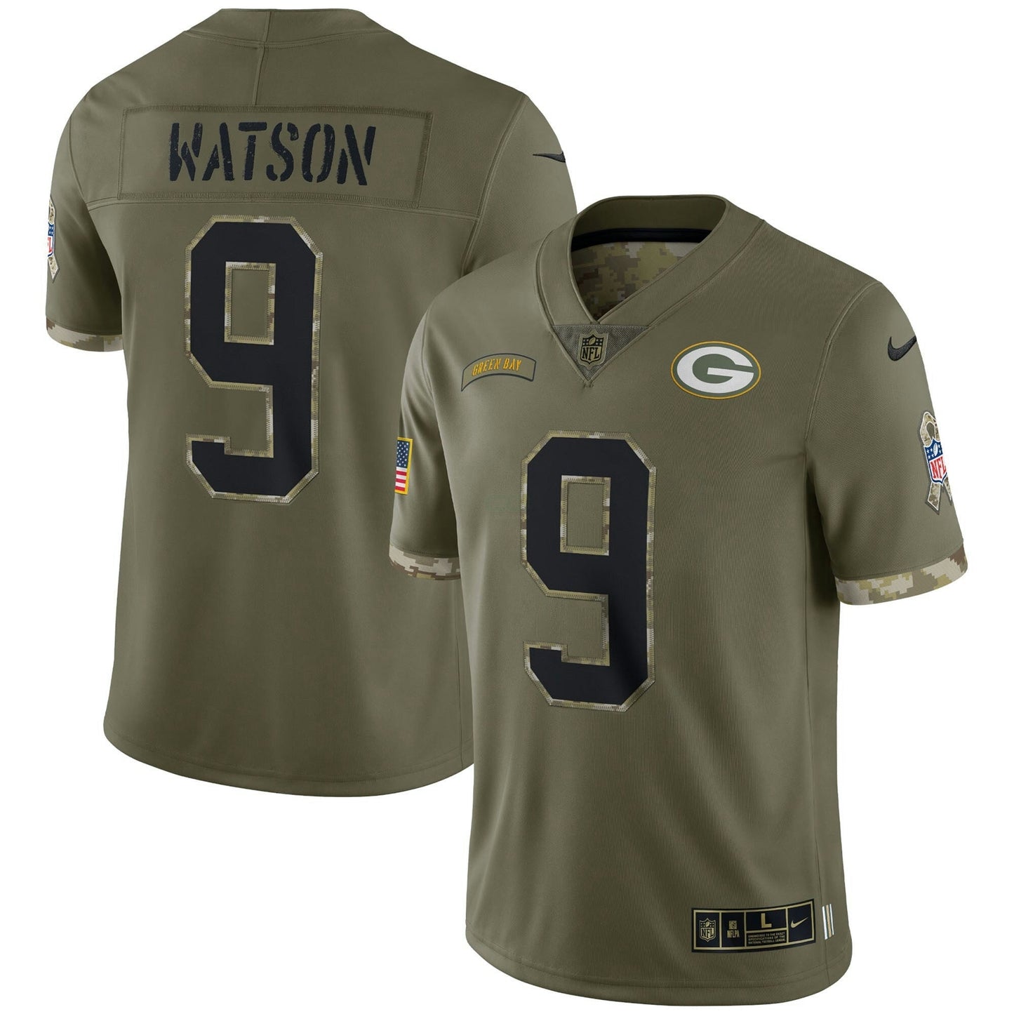 Camisa NFL Green Bay Salute To Service Jersey