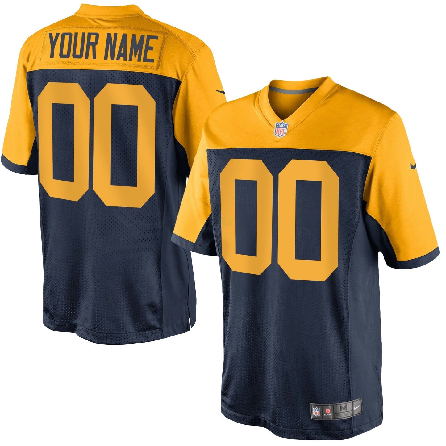 Camisa NFL Green Bay Throwback Azul Marinho Alternativa Jersey - Azul Marinho Alternativa