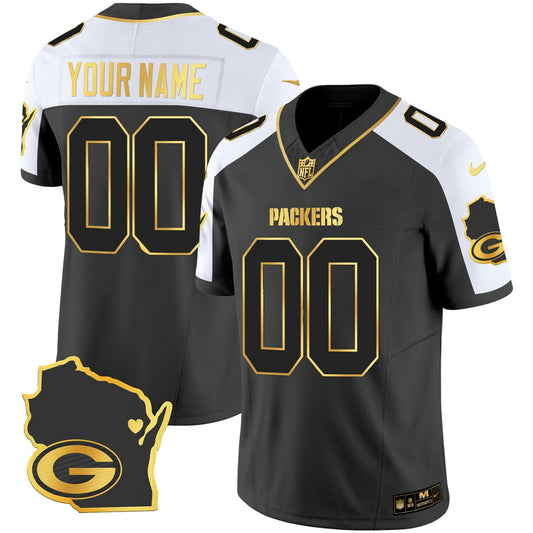 Camisa NFL Home Patch Dourada Vapor Jersey V2