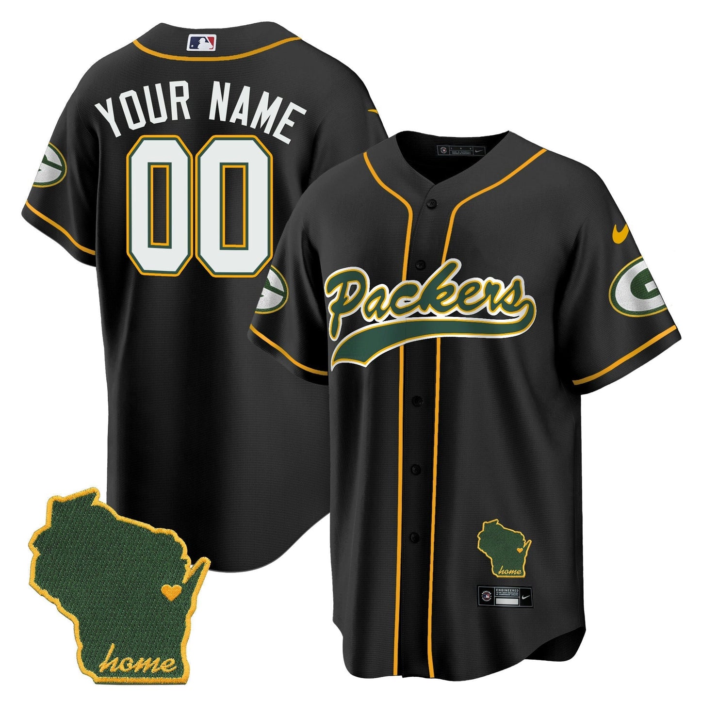 Camisa NFL Home Patch Jersey