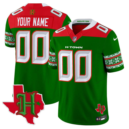 Camisa NFL Houston 2024 Christmas Vapor Limited Jersey
