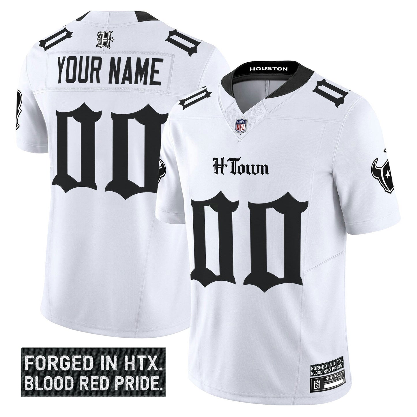 Camisa NFL Houston ‘Gothic Lone Star Shadows Edition’ Vapor Limited Jersey
