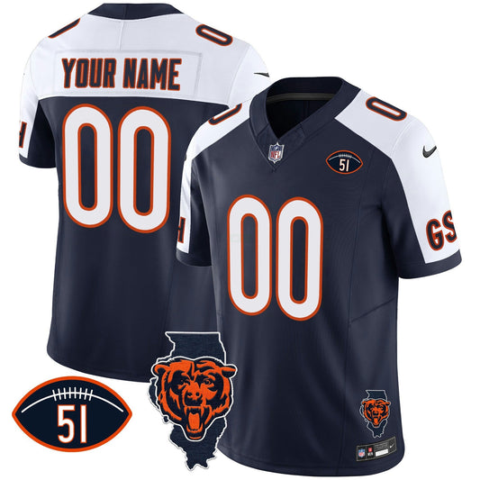 Camisa NFL Illinois Patch Vapor Jersey