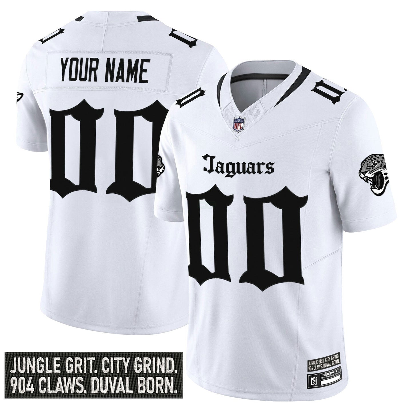 Camisa NFL Jacksonville ‘Gothic Duvall Shadows Edition’ Vapor Jersey