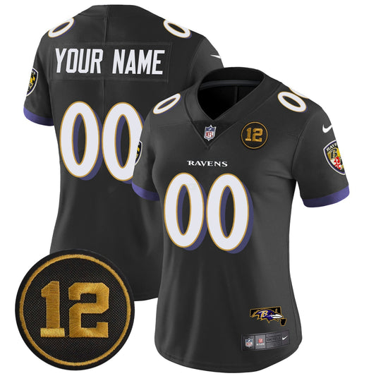Camisa NFL Jacoby Jones Patch Vapor Limited Jersey