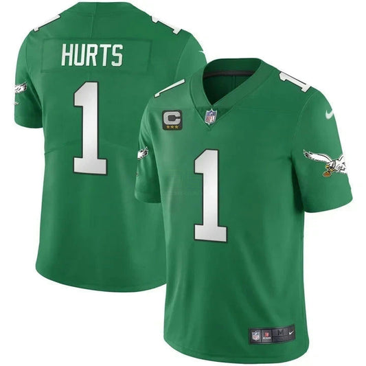 Camisa NFL Jalen Hurts Philadelphia Kelly Green Jersey