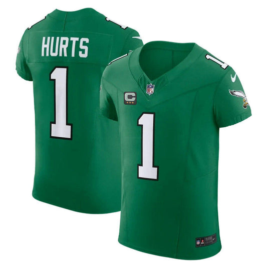 Camisa NFL Jalen Hurts Philadelphia Kelly Green Vapor Elite Jersey - Kelly Verde