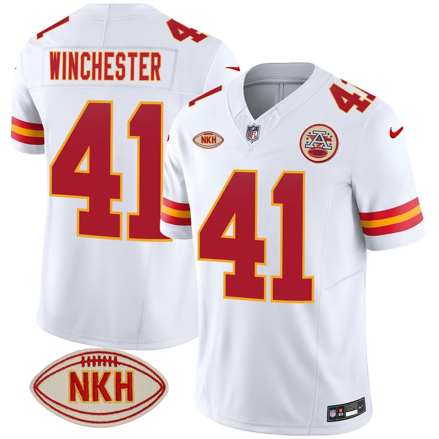 Camisa NFL James Winchester NKH Patch 2023 Vapor Jersey