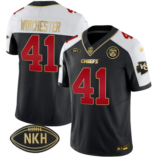 Camisa NFL James Winchester NKH Patch 2023 Vapor Jersey