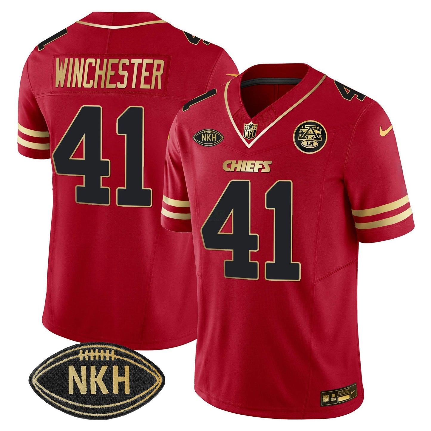 Camisa NFL James Winchester NKH Patch 2023 Vapor Jersey