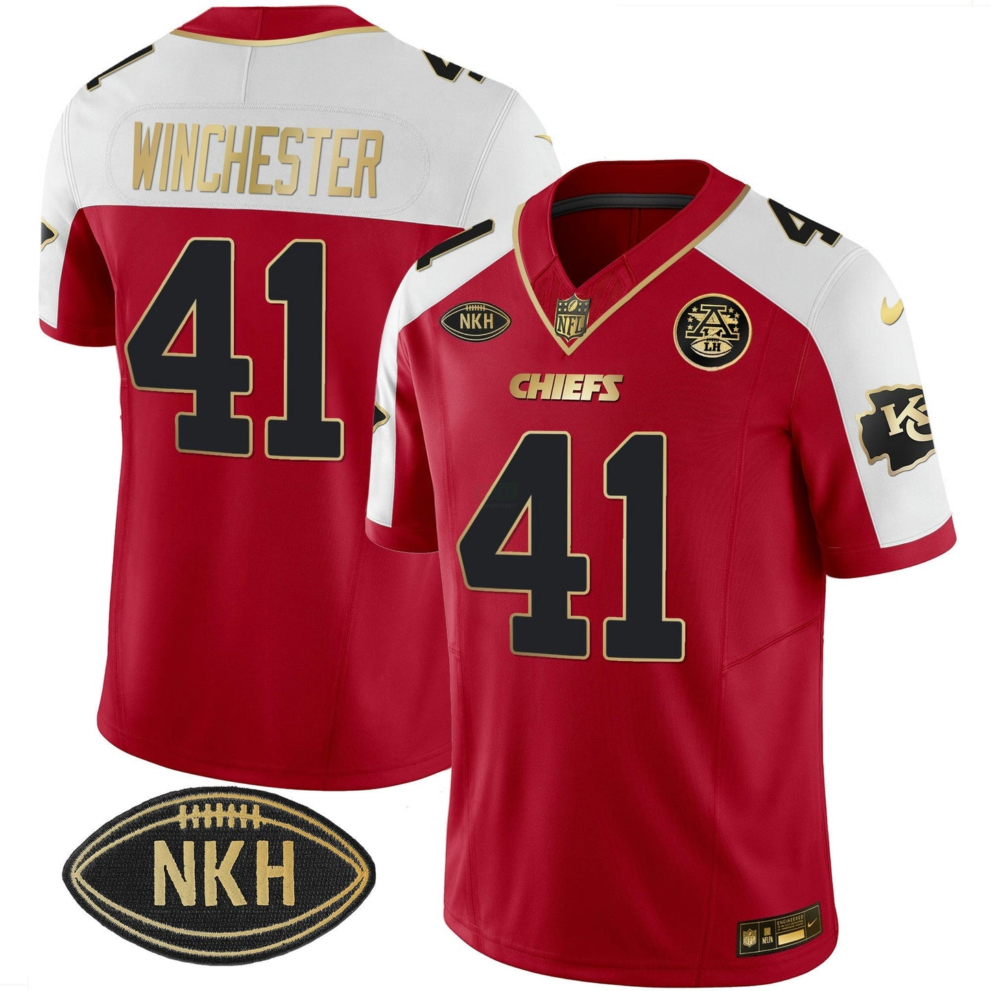 Camisa NFL James Winchester NKH Patch 2023 Vapor Jersey