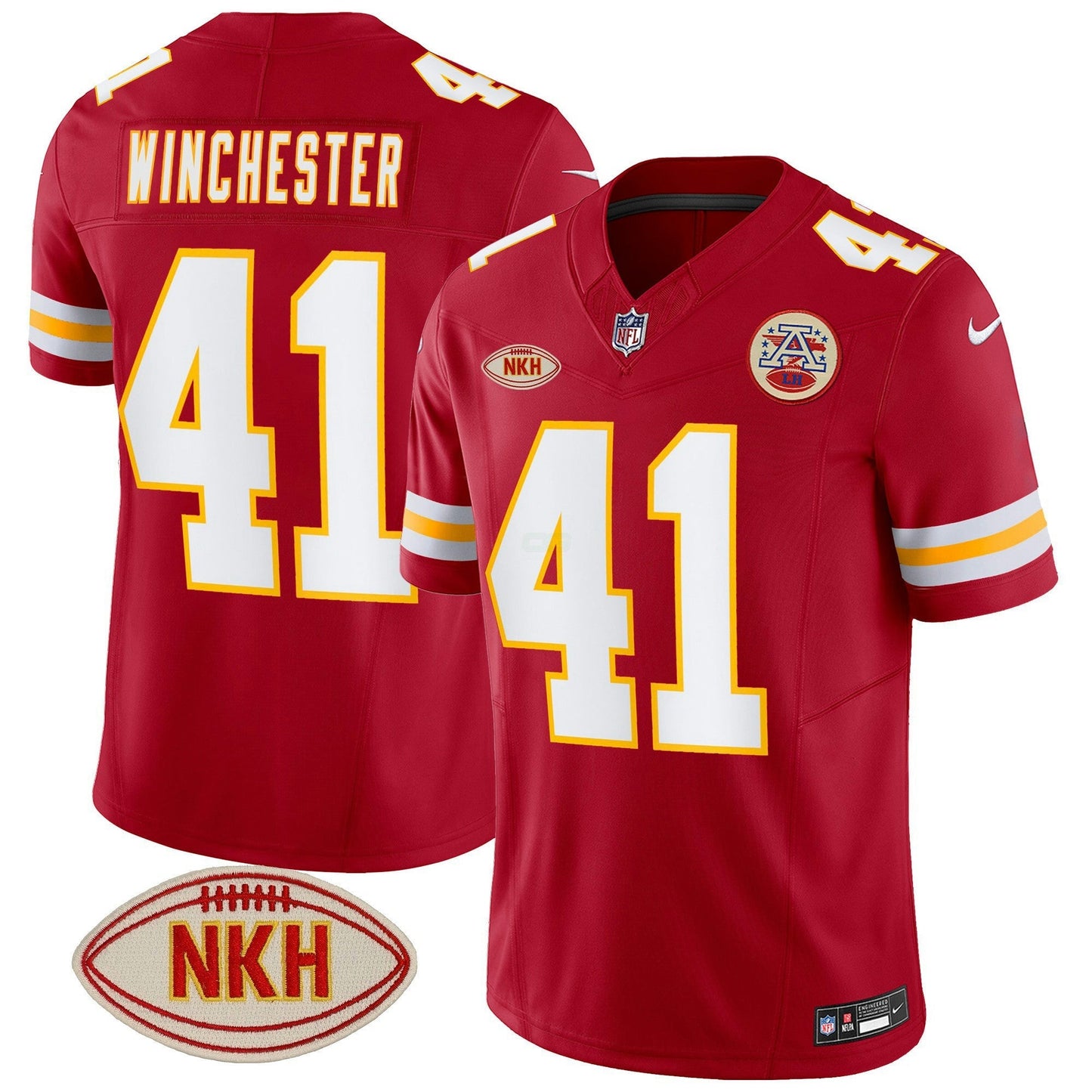 Camisa NFL James Winchester NKH Patch 2023 Vapor Jersey
