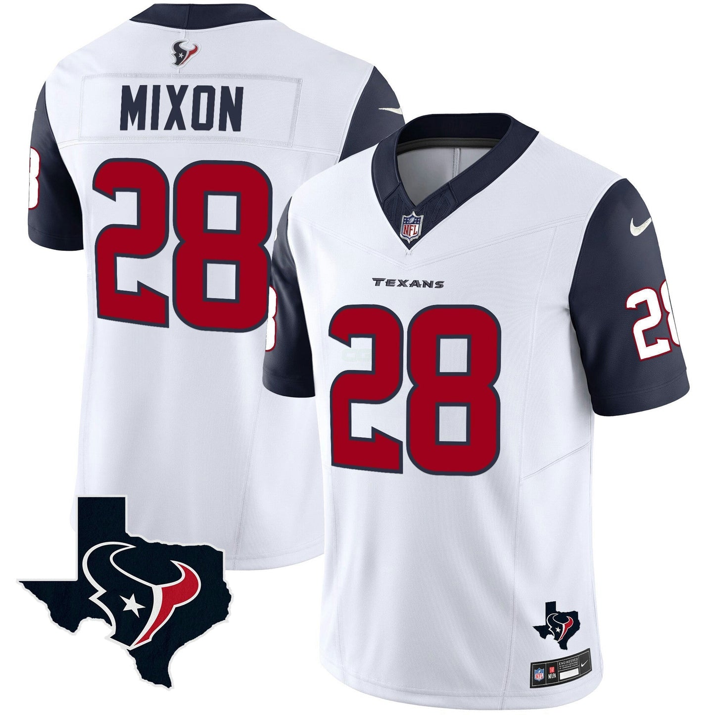 Camisa NFL Joe Mixon Houston Vapor Limited Jersey