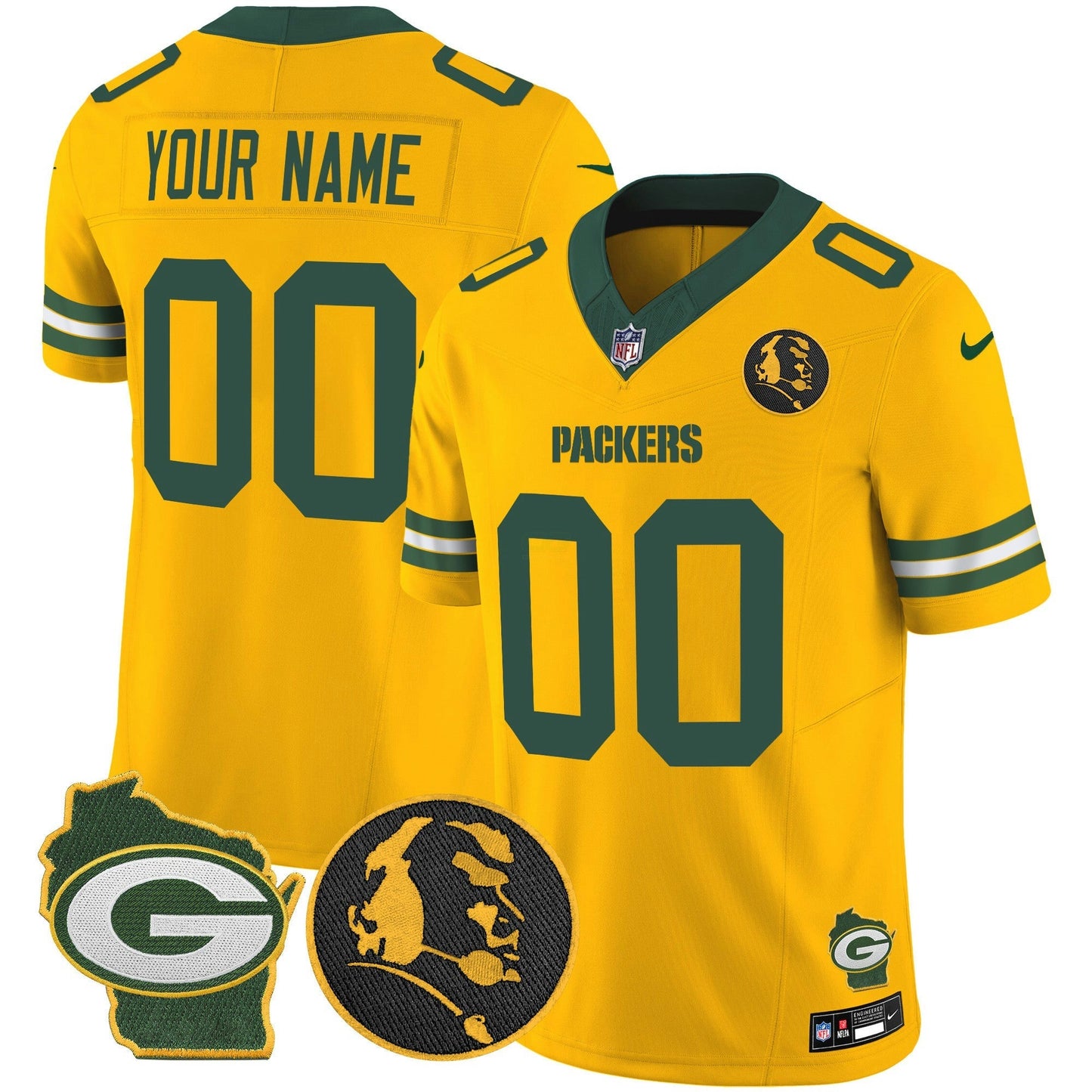 Camisa NFL John Madden & Home Patch Vapor Limited Jersey