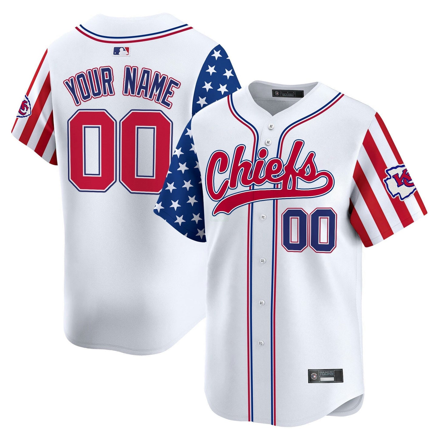 Camisa NFL Kansas City 2025 Independence Day Vapor Jersey