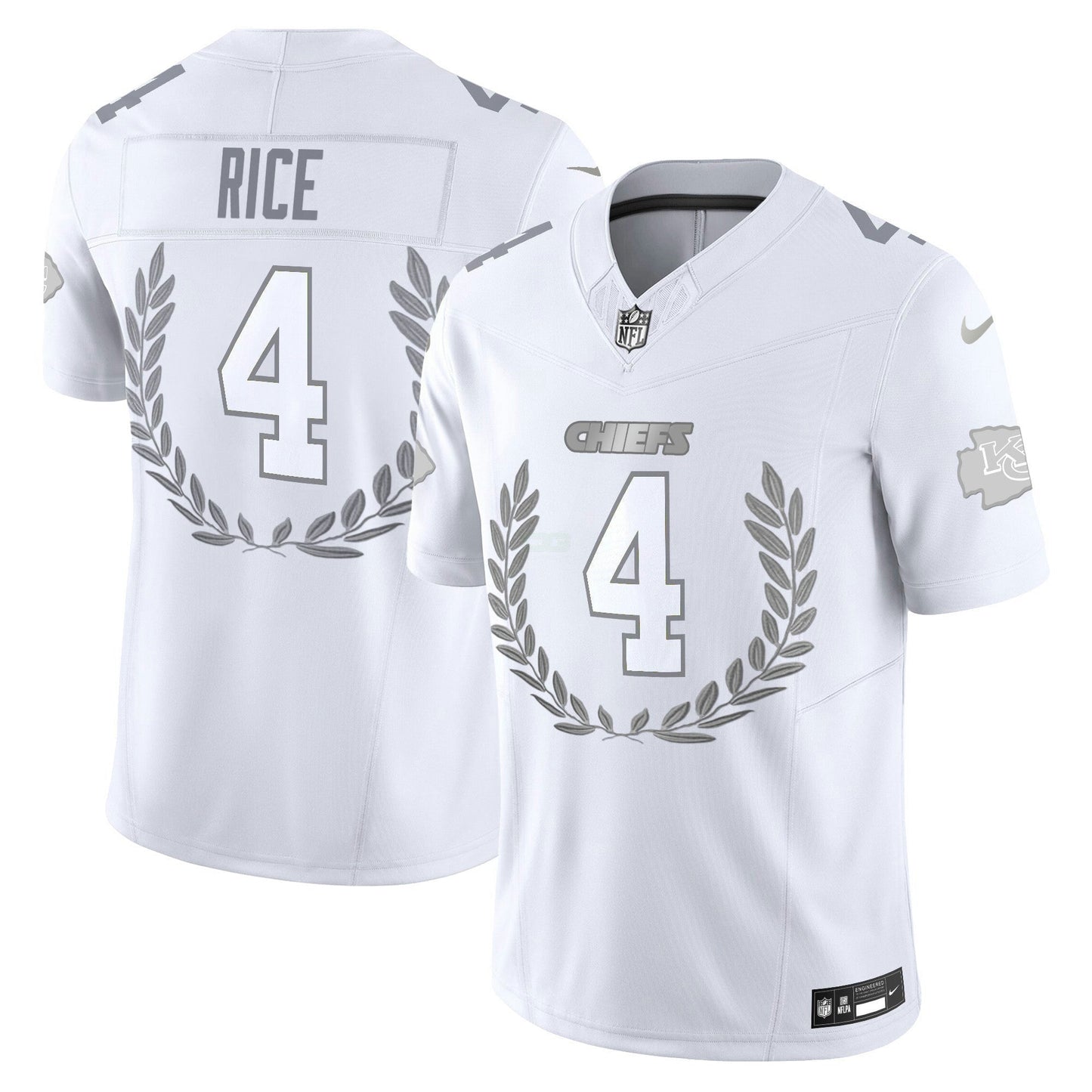 Camisa NFL Kansas City Platinum MVP Vapor Limited Jersey
