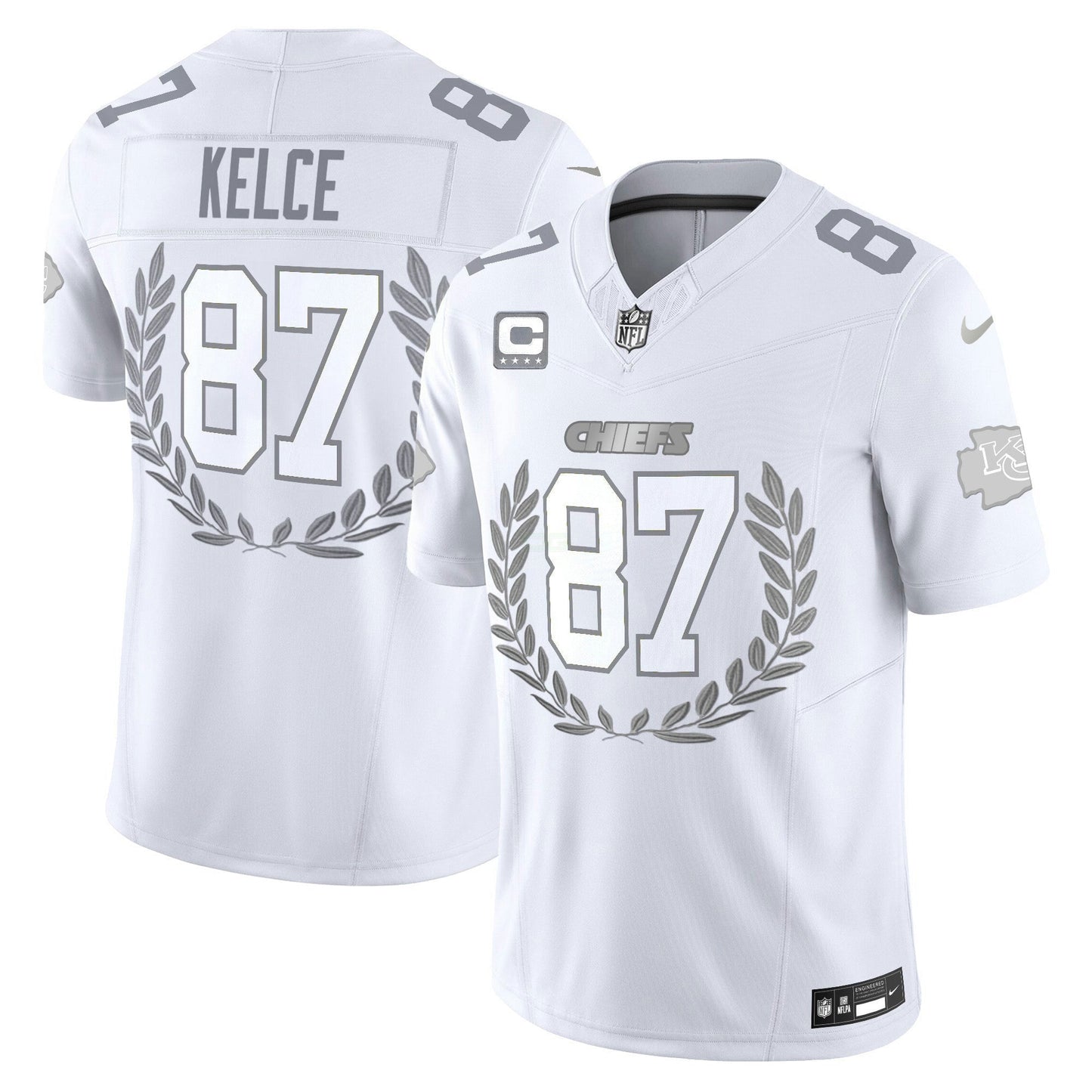Camisa NFL Kansas City Platinum MVP Vapor Limited Jersey