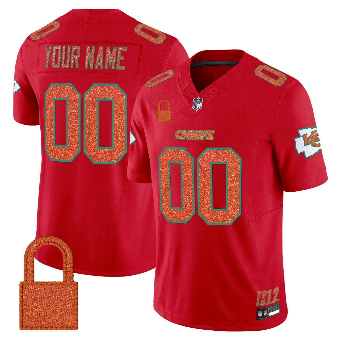 Camisa NFL Kansas City ‘Taylor Swift – TS12 – The Life of a Showgirl’ Vapor Limited Jersey