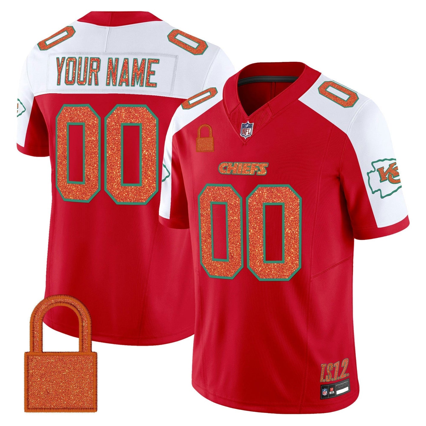 Camisa NFL Kansas City ‘Taylor Swift – TS12 – The Life of a Showgirl’ Vapor Limited Jersey