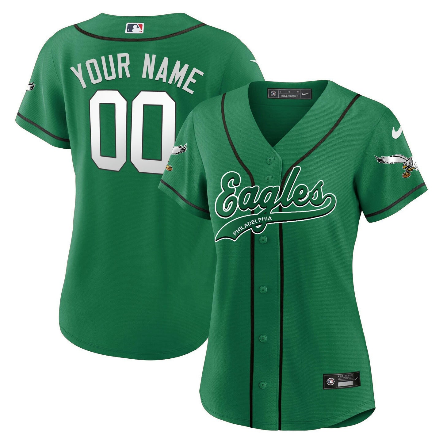 Camisa NFL Kelly Green Baseball Limited Jersey