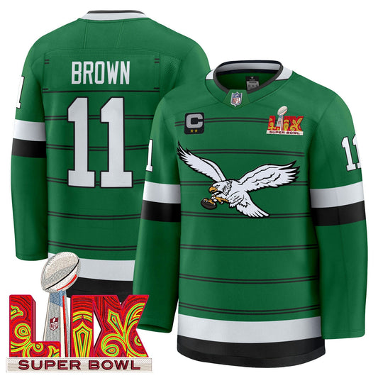 Camisa NFL Kelly Green Hockey Premium Jersey