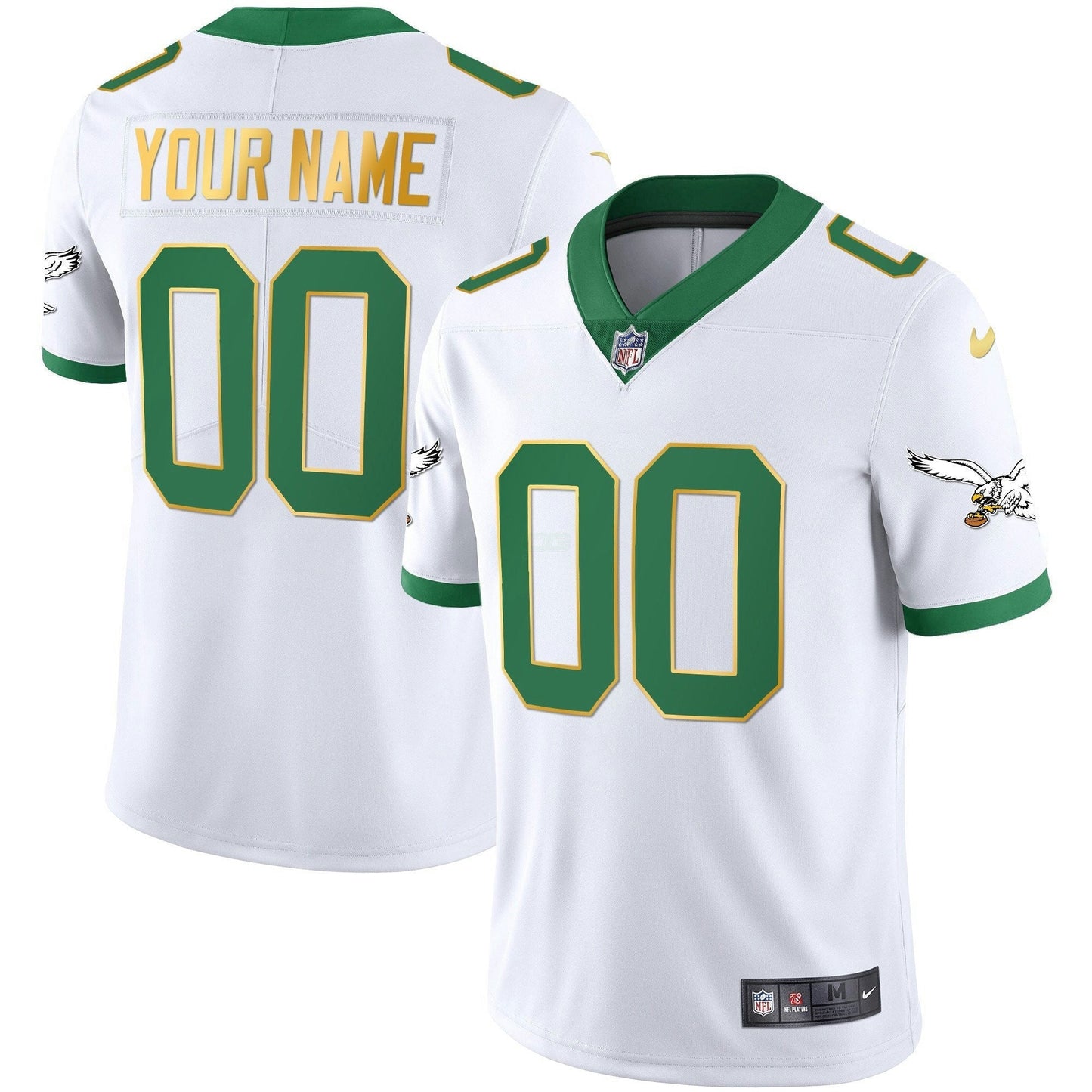Camisa NFL Kelly Verde Dourada Jersey