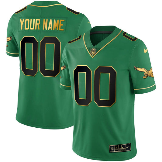 Camisa NFL Kelly Verde Dourada Jersey