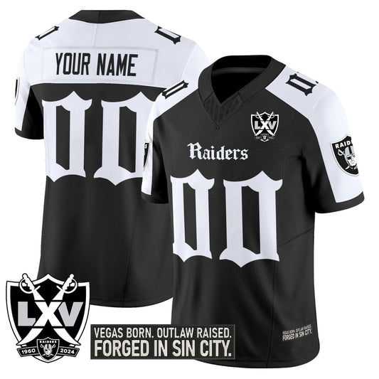Camisa NFL Las Vegas ‘Gothic Sin City Shadows Edition’ Vapor Limited Jersey V2
