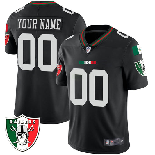 Camisa NFL Las Vegas Mexico Jersey - Preta